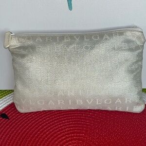 Bvlgari Metallic Cosmetic/Toiletries Bag